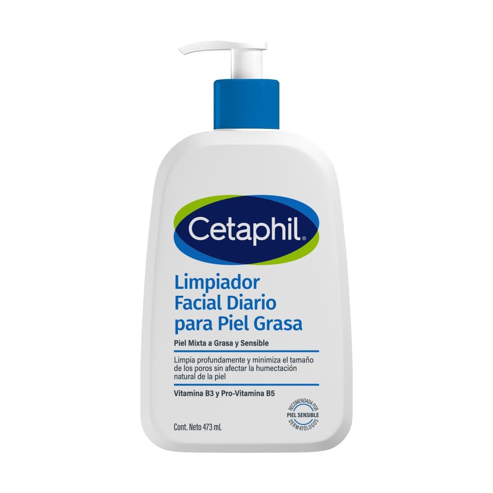 Cetaphil Limpiador Facial Diario Piel Grasa 237 mL