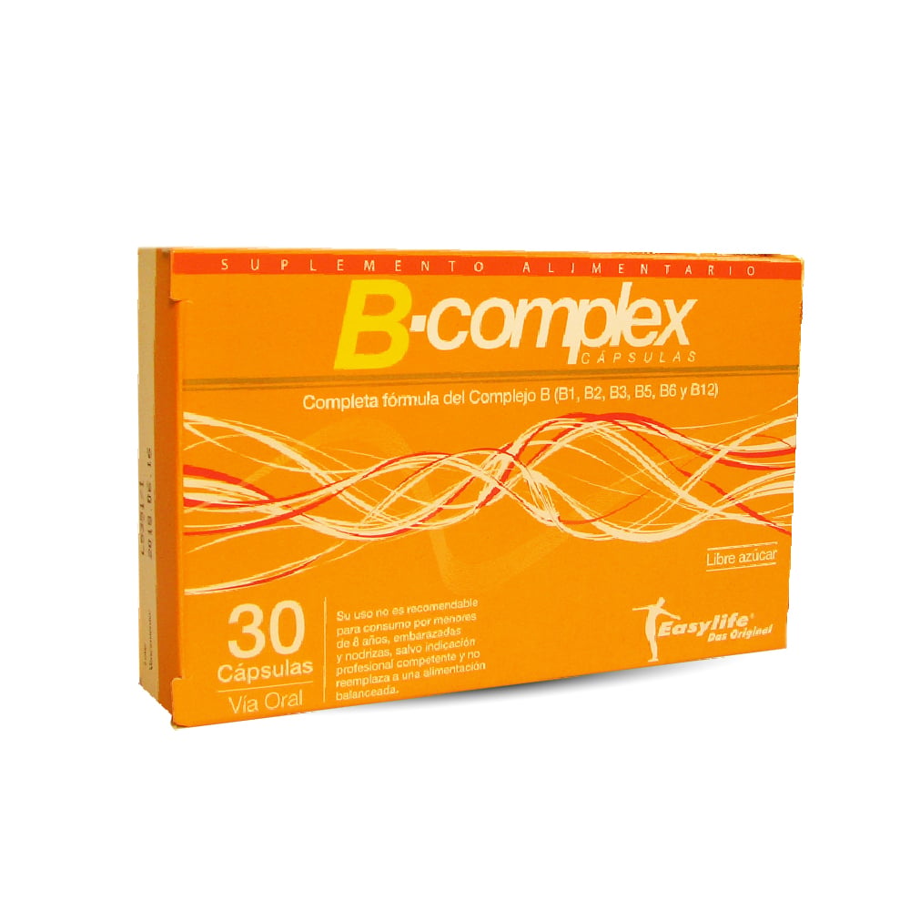Easy Life B-complex Capsulas. 30
