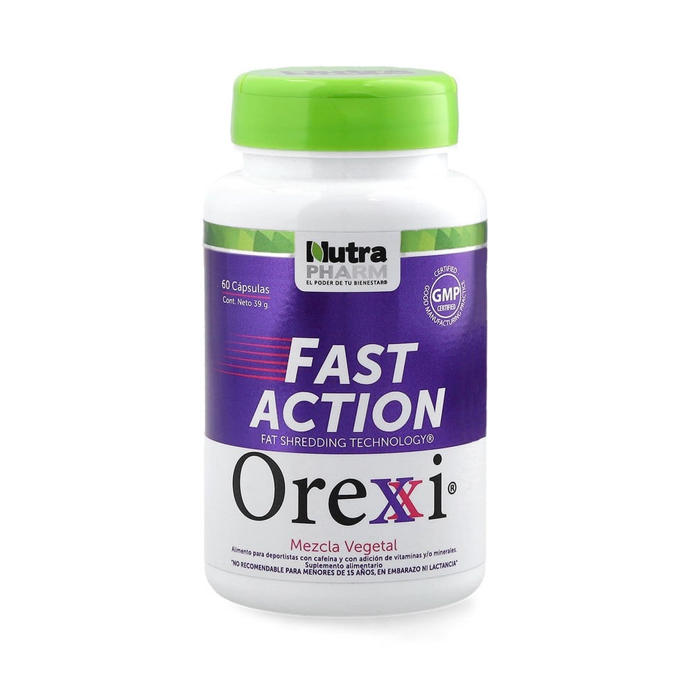 Nutrapharm Orexxi Fast Action Capsulas x60